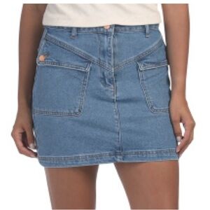NWT denim miniskirt House of Harlow size 10